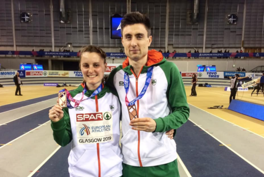 Double Bronze for Mageen and English at European Indoor Championships
