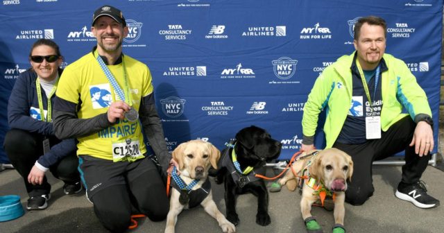 nyc marathon blind