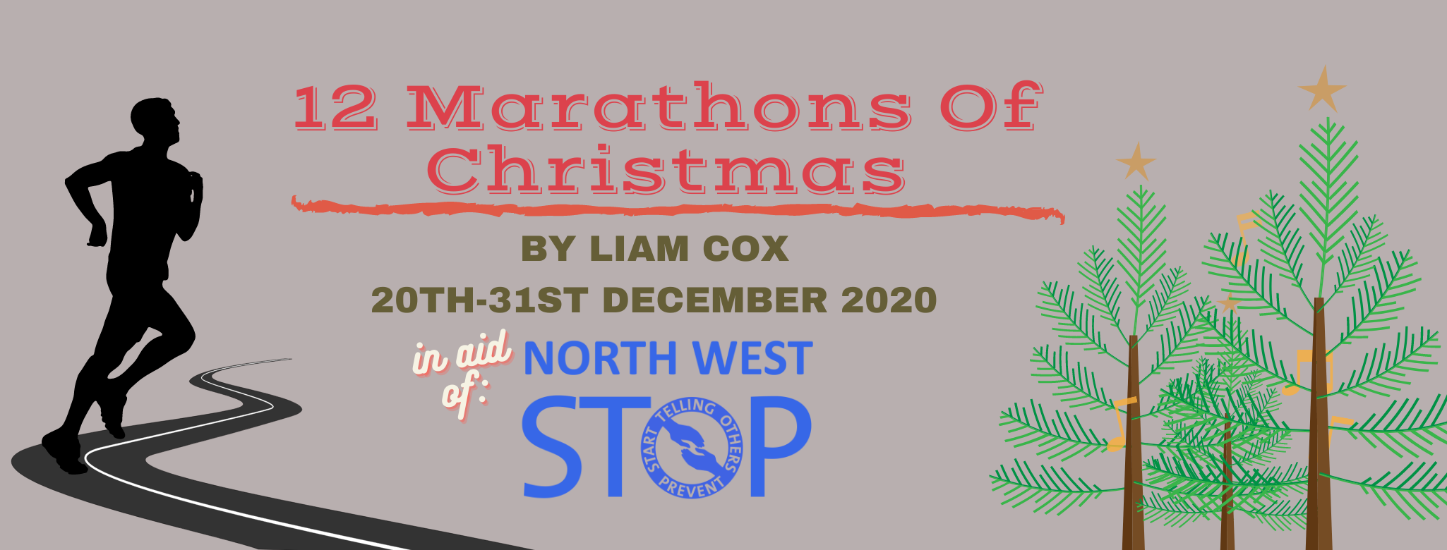 Leitrim runner to run “12 Marathons of Christmas” in aid of North West